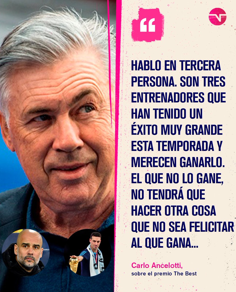 TNTSportsAR's tweet photo. ��Quién debería ganar el premio The Best de entrenadores y por qué Lionel Scaloni? 🤪🇦🇷 https://t.co/4WTkm48HJs