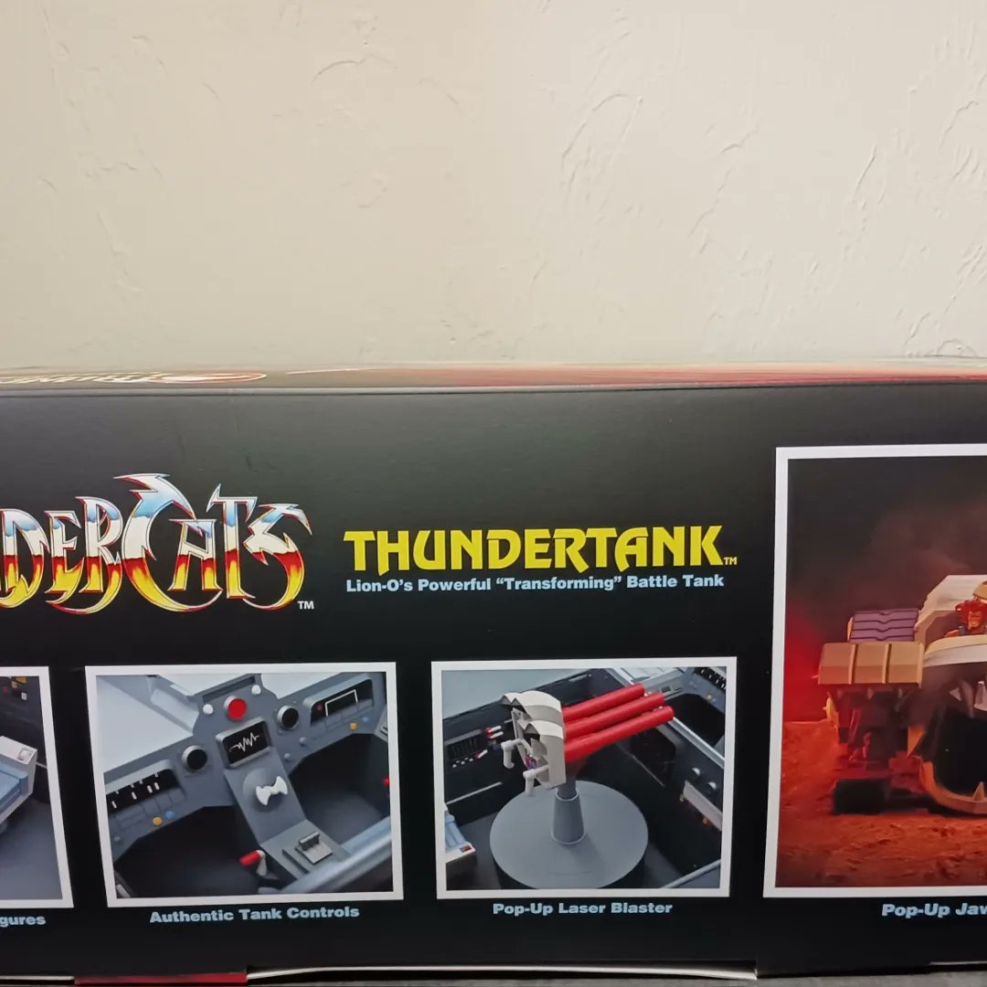 THUNDERCATS HOOOO!!!
My @super7store THUNDERTANK has ARRIVED!!!😲😲
Unboxing/Review Coming Soon👀👀
#Thundercats #ThunderTank #super7