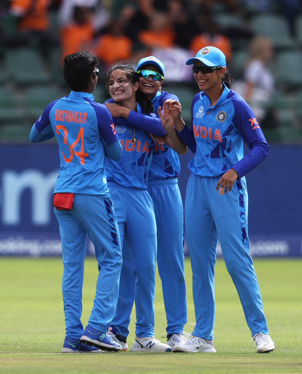 mandhana_smriti's tweet photo. Not our day. We move on. Great effort by Renuka and Richa. We will be back. Let's go team 🇮🇳 #T20WorldCup https://t.co/01FCOpcNnK