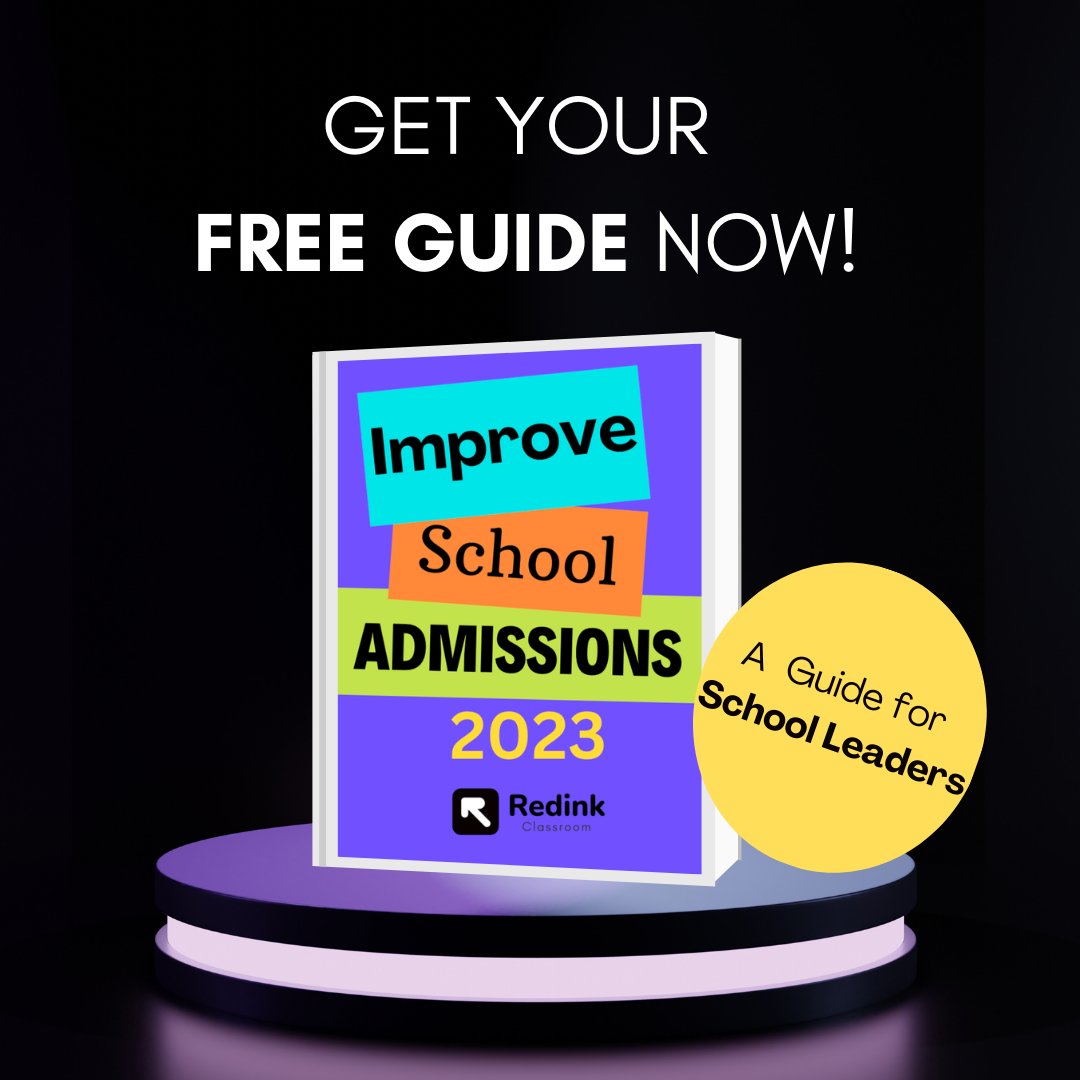 Click here to download -  tally.so/r/3jZZQ1

Elevate your school's admissions game for 2023 with our free guide. Download it now and discover everything you need to know!

#school #teacher #student #Admission #AdmissionsOpen #RedinkClassroom