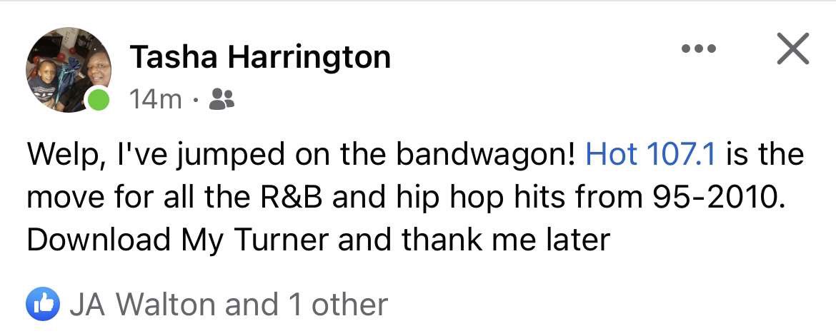 Let The People Tell Ya… 

<a href="/HOT1071FM/">Hot 107.1 FM</a>