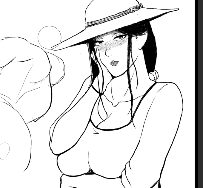 制作時間短縮の方法を試しつつ色々描いている
目つきが悪い叔母さんを描かないと家族が殺されてしまう 