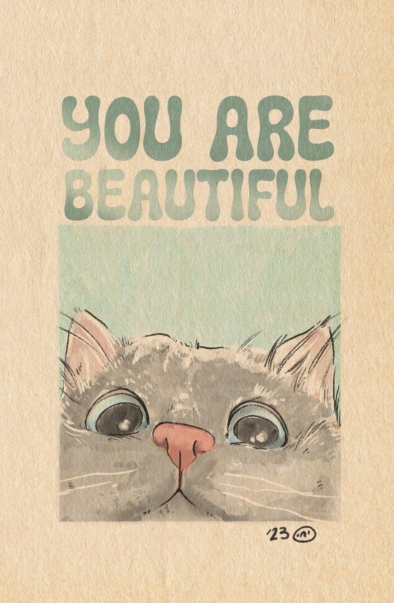 fackenkraken's tweet photo. Kindly reminder for you #cat #illustrationart #commissionart https://t.co/SrdGjSQrl5