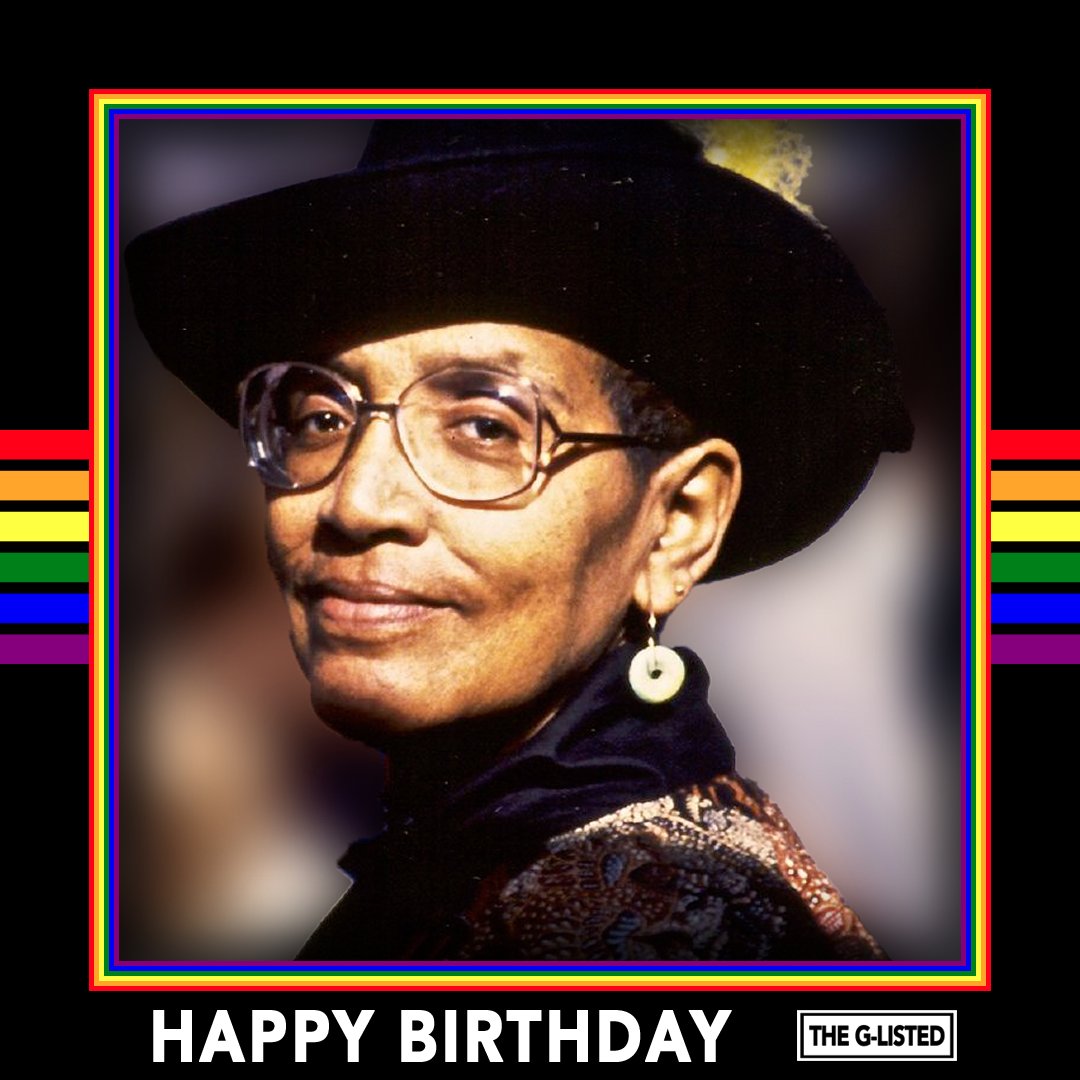 Happy birthday to writer, activist, and womanist Audre Lorde. 