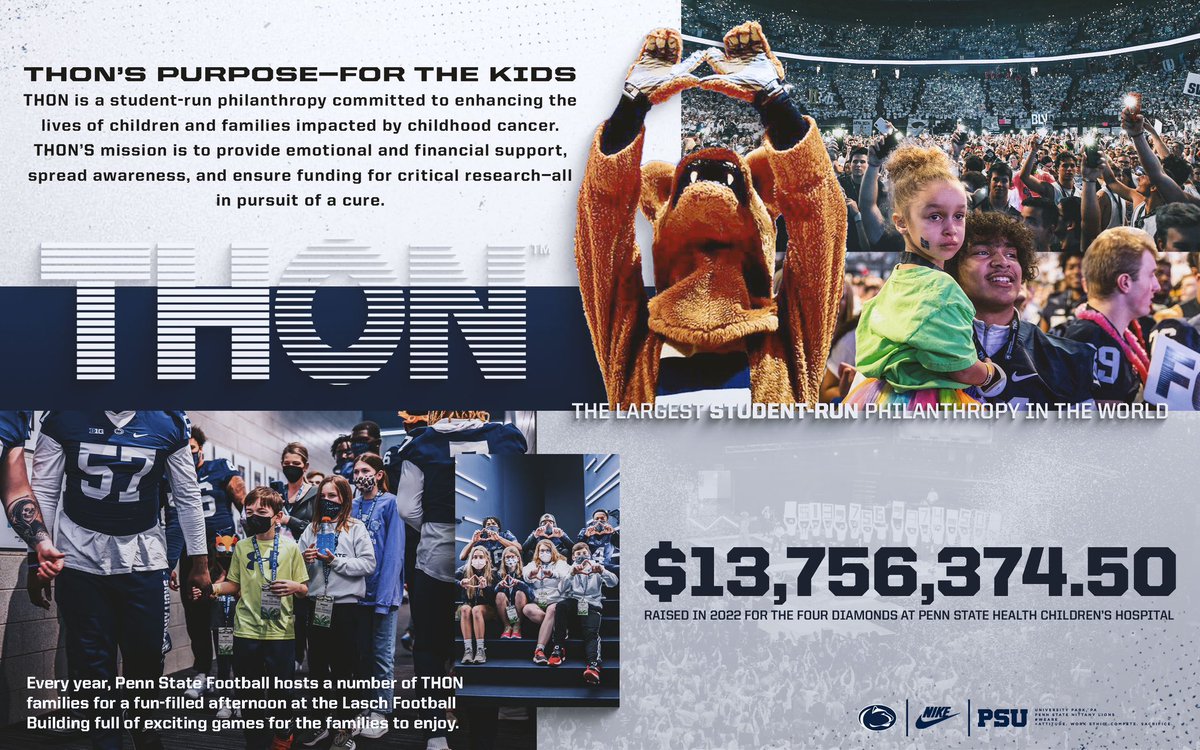 Great day to be a 🦁 #WeAre #THON2023