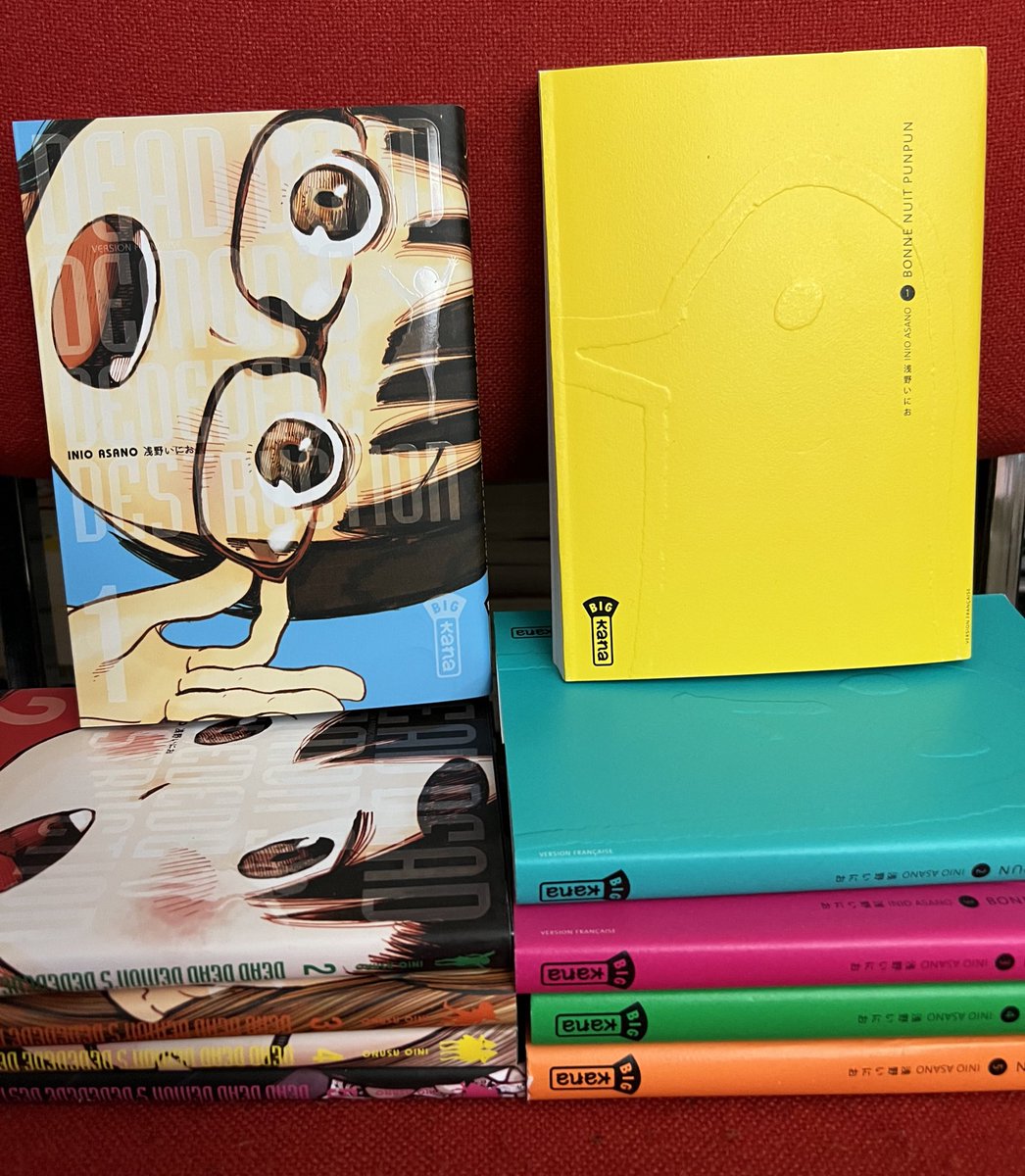 Winni_Sensei's tweet photo. 🎁 CONCOURS car tu es gentil. 

Je te fais gagner les 5 premiers tomes de 2 oeuvres de Inio Asano : Bonne nuit Punpun et Dead Dead Demon’s Dedededestruction ! 

Pour participer :
- 🔁 RT + ❤️ LIKE 
- Follow @winni_sensei + @EditionsKana 
- Le manga que tu souhaites👇🏽 https://t.co/q6CaBVfTR2