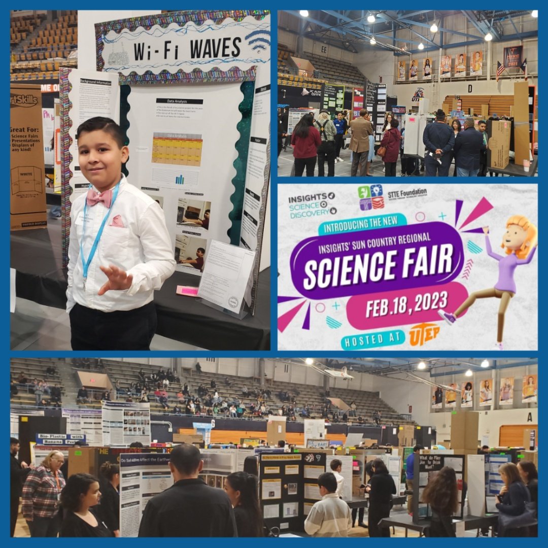 YvonneGoveaDW's tweet photo. Nathan representing Desert Wind at Sun Country Regional Science Fair. #insightsscience #sciencefair2023 #TEAMSISD #UTEP @DW_K8S https://t.co/9hX7Oz0G9K