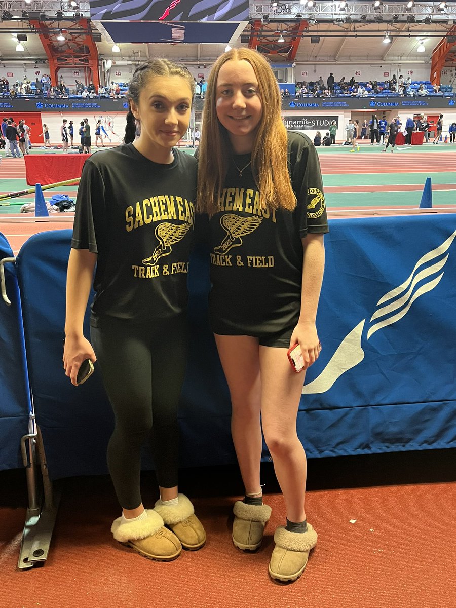these two #EastArrows are officially BOTH headed to the <a href="/NYSPHSAA/">NYSPHSAA</a> Champs Meet in the 1500 meter Race Walk ... they are currently ranked 8th and 1st in NYS, respectively #SEGVT2023 🔥🏹 <a href="/sachemhseast/">Principal Antonetti</a> <a href="/SachemAD/">Sachem Athletics</a> <a href="/SachemSchools/">Sachem Schools</a>
