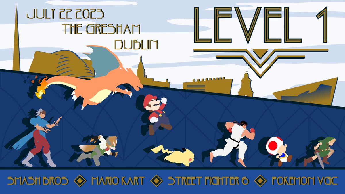 FGSCSmash's tweet image. MORE SMASH. MORE GAMES. MORE FUN.

With enough games to suit the pickiest player 
and more venue events than we can count, you're not gonna want to miss Level 1 - Ireland's premiere smash event of 2023. 

Registration opens soon, so stay tuned and give us a follow for updates!