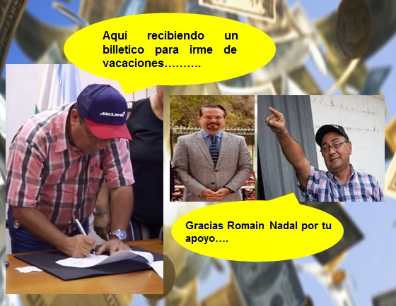 Barinas_noti's tweet photo. Sergio Garrido recibiendo recursos del estado para irse de vacaciones mientras que el pueblo sufre y anda pelando bola..#barinas #notibarinas #barinasnoticias https://t.co/1zUs1JmhPx
