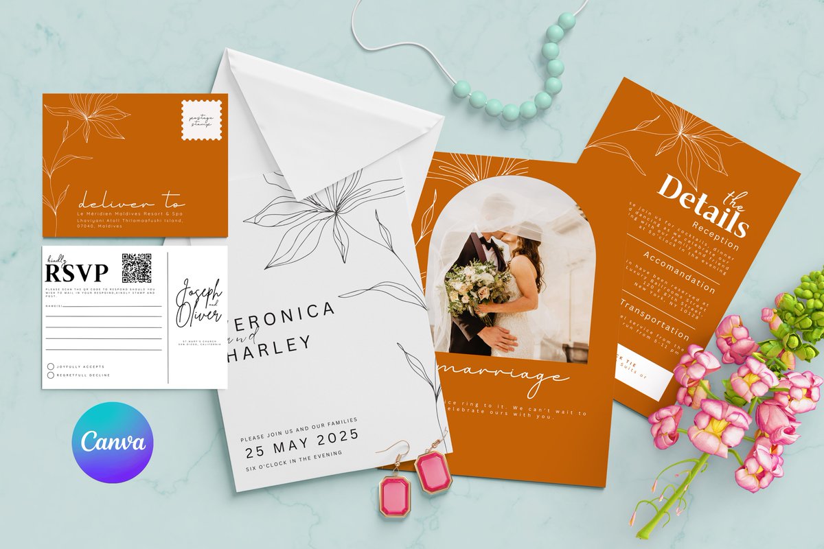 AbsoluteprettyC's tweet photo. Hello,come grab your minimalist digital wedding card template set now with customizable text, photo, and everything else.

#etsy #etsyuk #etsysellers #etsyus
#etsylover #etsygift #etsy #etsyshop 

https://t.co/ShyGWU3qBp https://t.co/i0Px1nYwzE