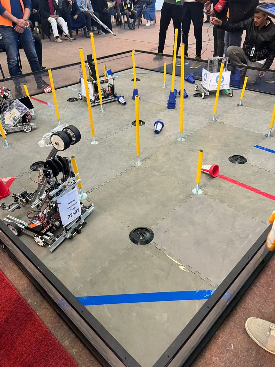 FTCLibya's tweet photo. Photos from Day 2 (official day) in #Sahba local robotics qualifiers 🤖❤, good luck to all teams and we wish you an exceptional, fun, and full of learning and exploration experience.
#robotics #stem #education #science #Lybotics #Libya #youth #sdgs https://t.co/T4OLZsEi9a