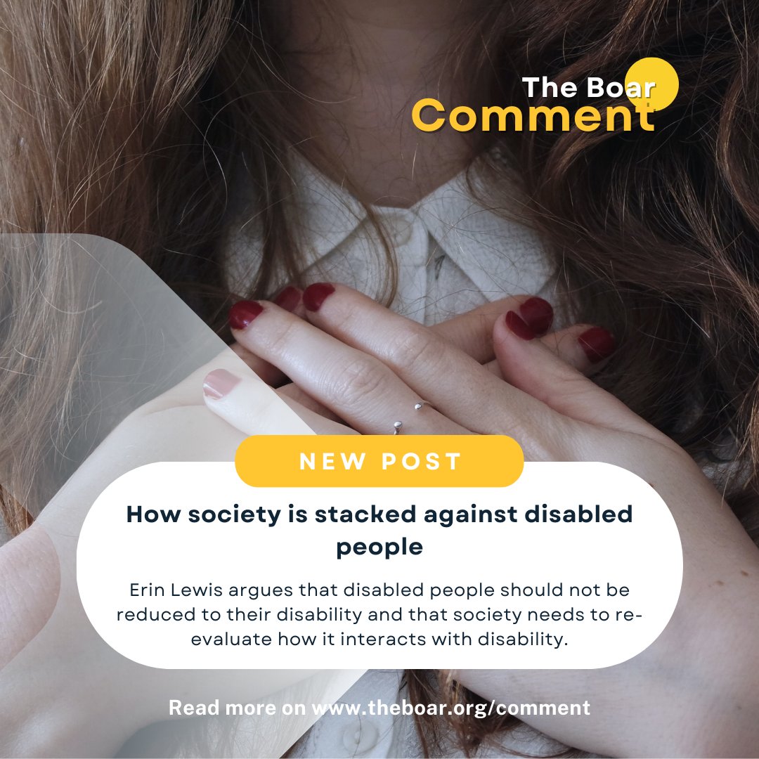 BoarComment's tweet image. Erin Lewis comments: "Who cares if a Paralympian wins a bunch of medals and appears on TV shows if a person with the same condition is unable simply to get by?"

Read the full article here: theboar.org/2023/02/societ…

Image: Giulia Bertelli / Unsplash

#disability #autism