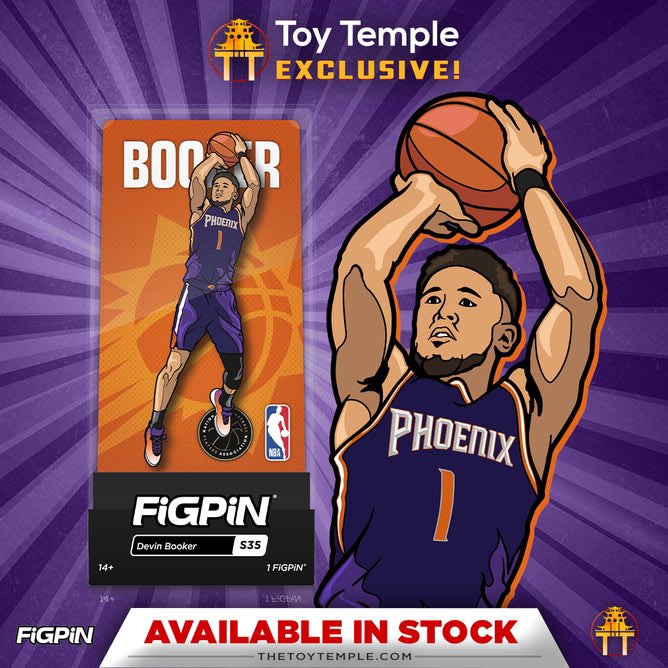 FigPin fans. Now available ~ the ToyTemple exclusive Devin Booker pin!
Linky ~ thetoytemple.com/collections/fi…
#FigPin #FigPins #Pin #Pins #NBA