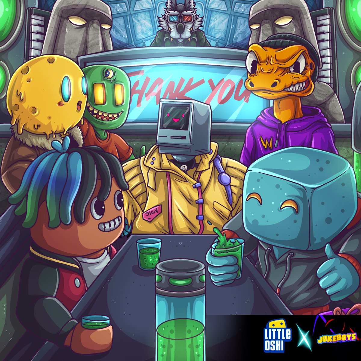 littleoshi's tweet image. Oshi’s 5k special! 🎉 As our mint date is coming up ahead. We’d like to have a little thanksgiving celebration with the fams that we had our collaborations with! Thank you for all the support and love guys! ❤️🫶

5k followers means 5 BACKDOOR PASSES for our lucky supporters! 🚀