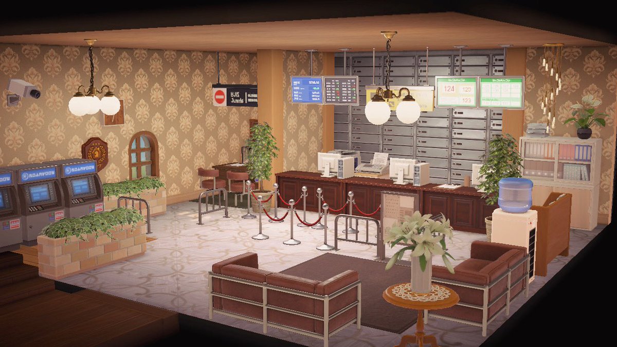 danicrossin's tweet photo. I made a bank for Gala 💚💸💰 #happyhomeparadise #acnh #AnimalCrossing #AnimalCrossingNewHorizons https://t.co/qr0zKYrOEd