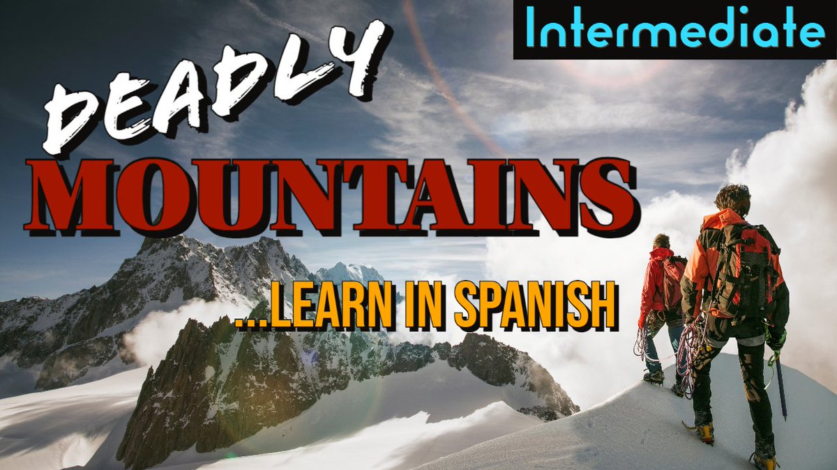 Sharpen_Spanish's tweet photo. Learn about some lethal mountains while practicing your Spanish! 👇

https://t.co/XHtV03PxKz

 #Spanish #learnspanish #spanishstories #comprehensibleinput #spanishimmersion #languagelearning #polyglots #spanishlessons #spanishlanguage #spanishlearner #spanishcomprehensibleinput https://t.co/VBa0TySpId