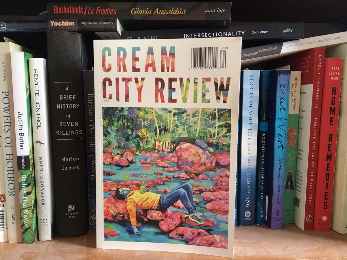 thurbad's tweet image. Officially my last issue as Fiction Editor at Cream City, and it might be my favorite out of all of them. Every story is amazing. It was such a pleasure to work with @PunyFingers, @AlisonMStrack, @JinnyKohHong, Mary Miller and Zosia Kopituch. And check out that great cover!