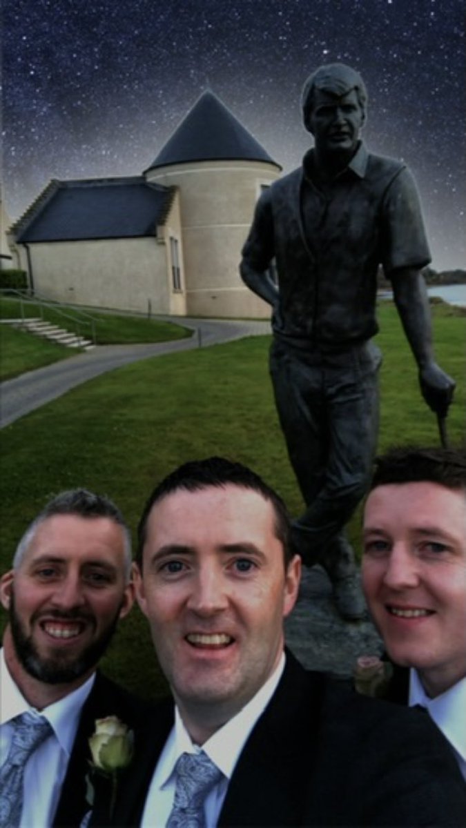 johnharps's tweet photo. @NickFaldo006 @GolfOne8 @LoughErneResort At the main man in your Photo Barry “Kathleen’s favourite” McCauleys wedding @NickFaldo006 https://t.co/FgDrT5uXBF