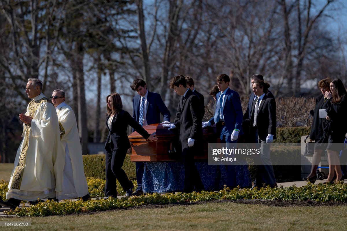 Getty Images News on Twitter "A funeral was held for Brian Fraser, one