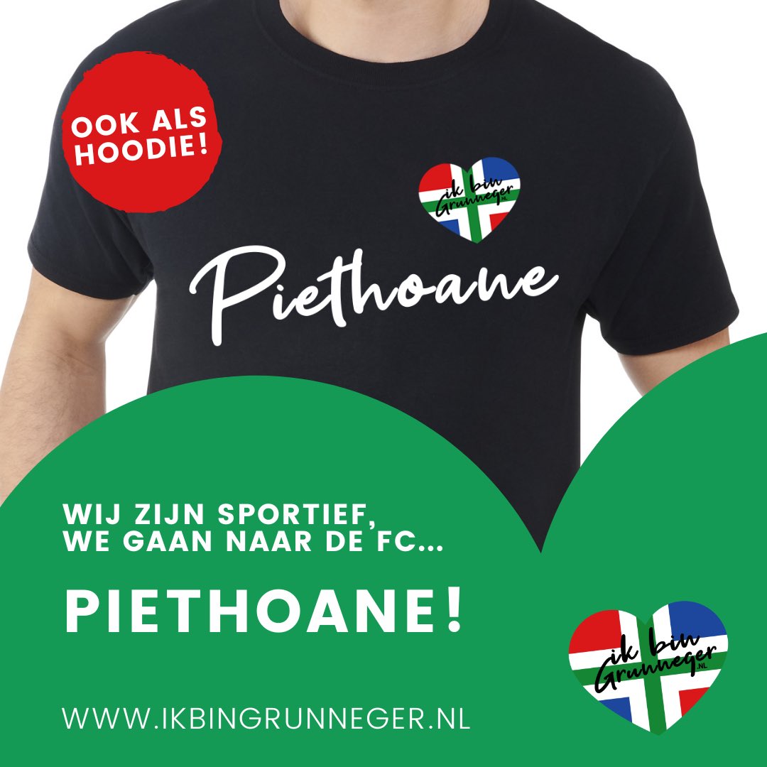 ….. Piethoane! #fcgemm #Groemm #eierbal #grunneger