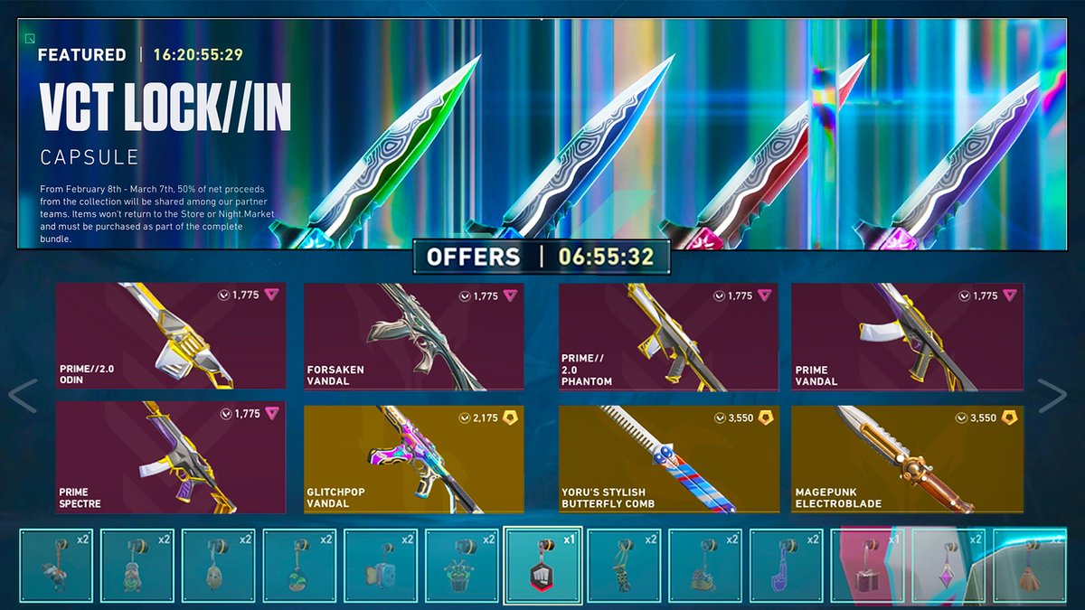 VALORANT Store Rework &amp; Overhaul. 

The game will likely hit 600+ purchasable skins in the near future. Giving players a measly 0.6623% chance of getting the skin they really want.