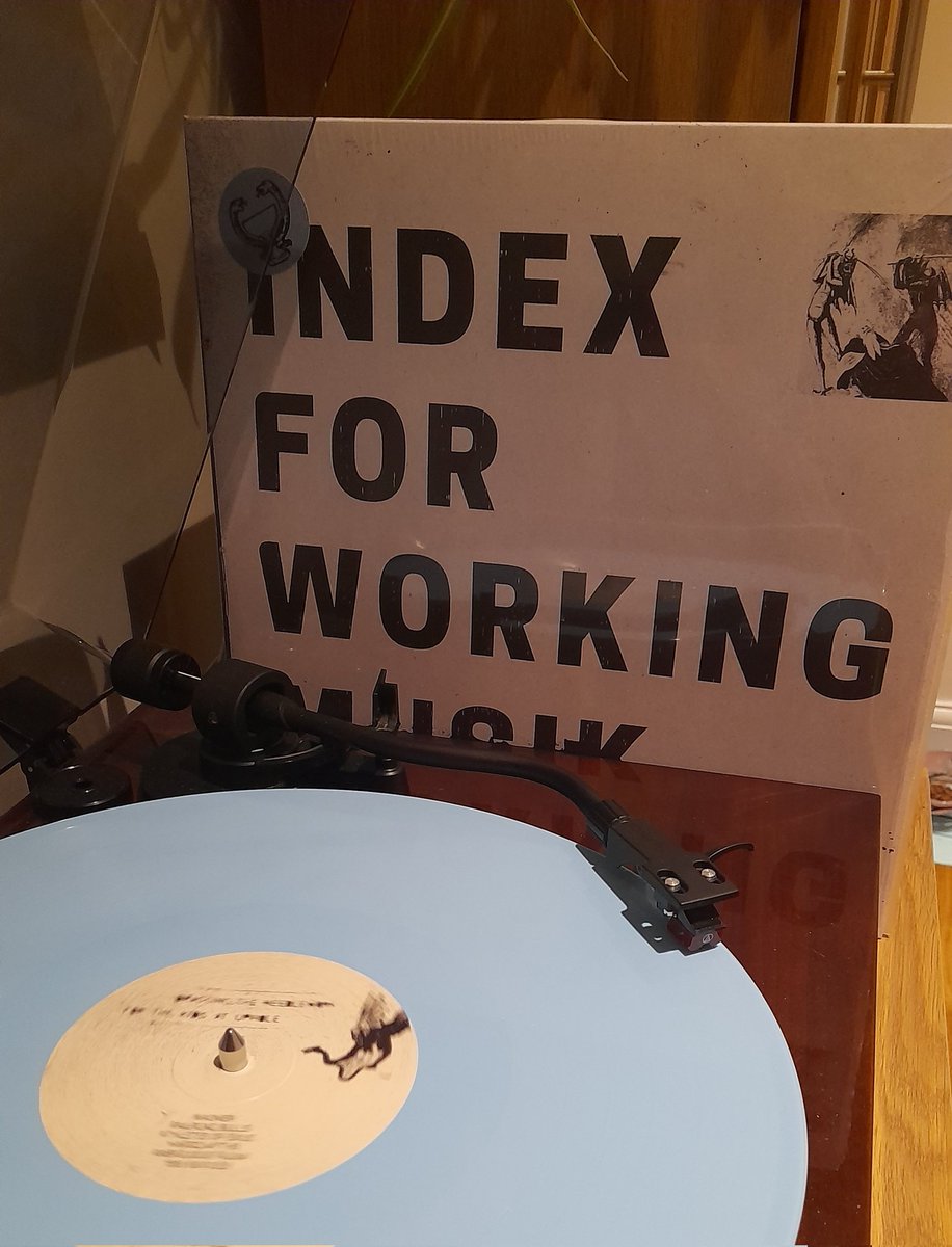toadsy_boro's tweet image. Kicking off Saturday night with the debut LP from @IndexMusik, the imaginatively titled Dragging the Needlework for the Kids at Uphole 👌