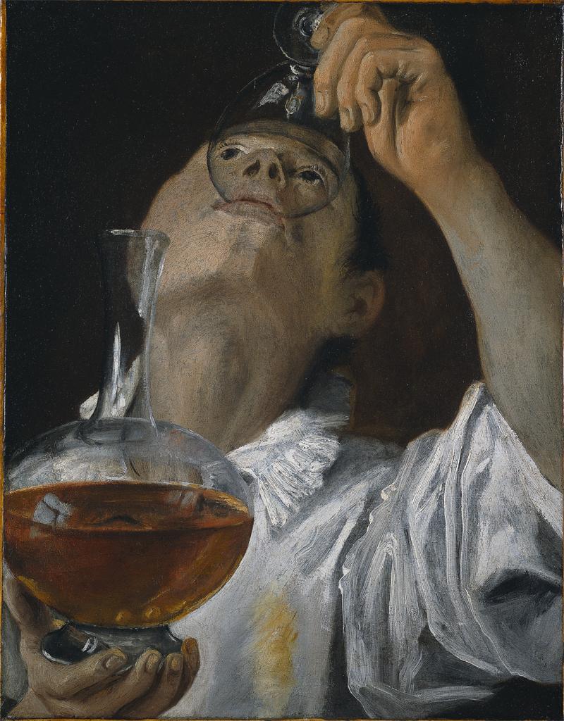 Apparently today is #NationalDrinkWineDay so I recommend raising a glass with Annibale Carracci. Bottoms up!