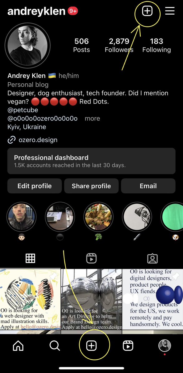 first <a href="/instagram/">Instagram</a> substitute notification icon with reels that everyone absolutely loves, then swop what’s left for an extra post icon. peak game #design #ux.