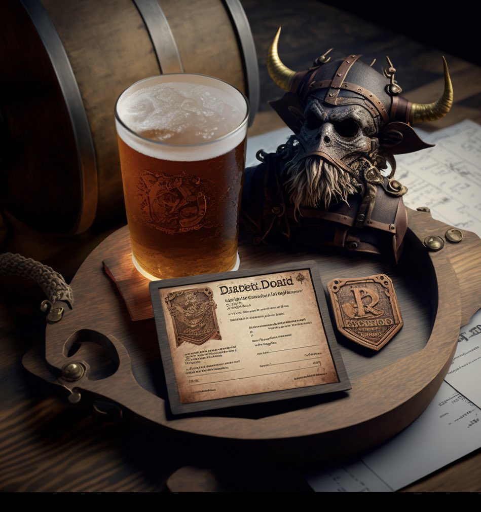 dandDNFT's tweet image. FREE MINT is LIVE! We have now sold 11%!  Dont be late on this one! Utility is comming for diamond-holders and you can trade up your bronze-silver and gold!