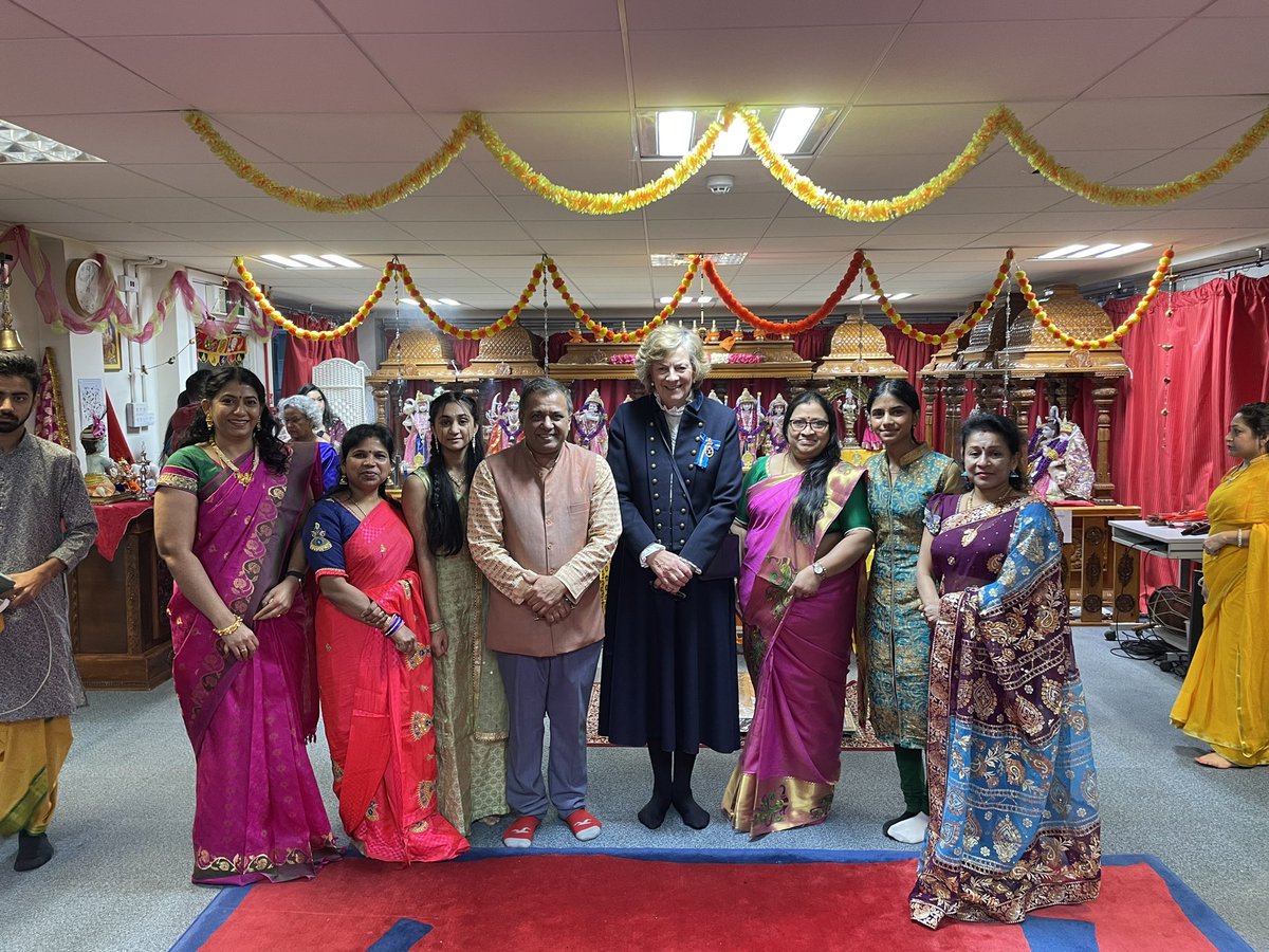 It gave me enormous pleasure to visit the Swindon Hindu Temple this evening. Such a welcome from #pradeepbhardwaj and the Hindu community celebrating Mahashrivatri   Thank you all