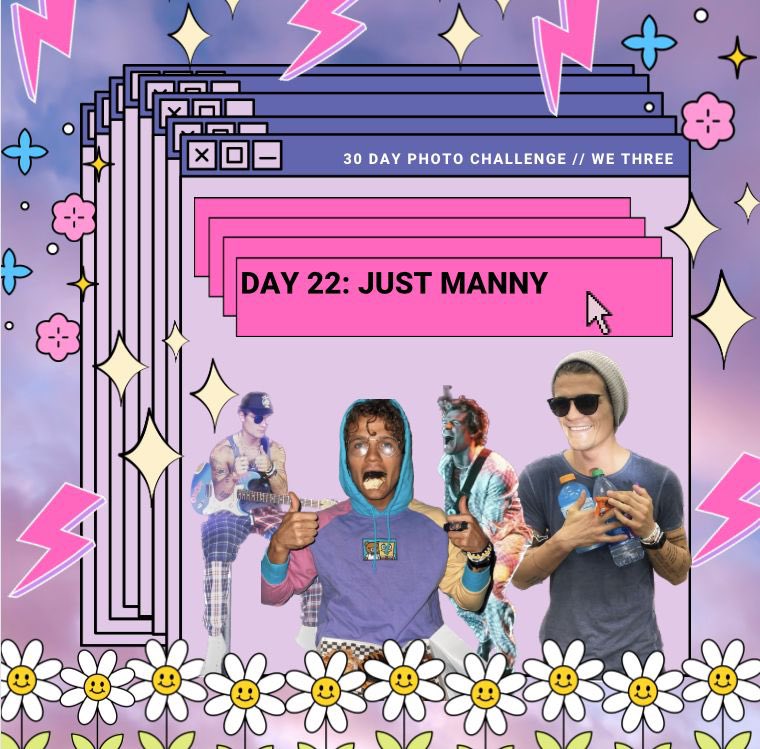 DAY 22: Just Manny today!! Show us what you got :)