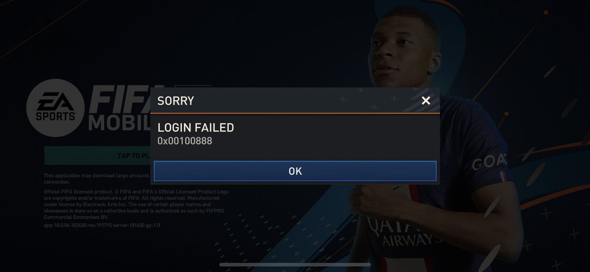 cobyyer's tweet photo. @EAFIFAMOBILE Bruh https://t.co/lHSpMzjIDq