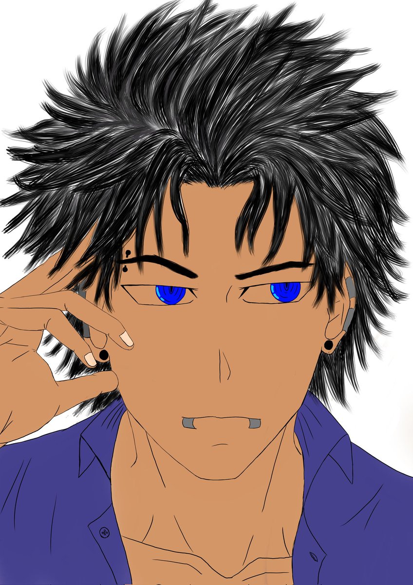 I tried to paint but I'm not good yet