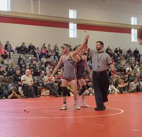 NBRamsAthletics's tweet photo. Your division 2 state champ at 113.. Anthony Vickers!!!!!  Ram nation is proud of you!!!! https://t.co/wKvwbn39pb