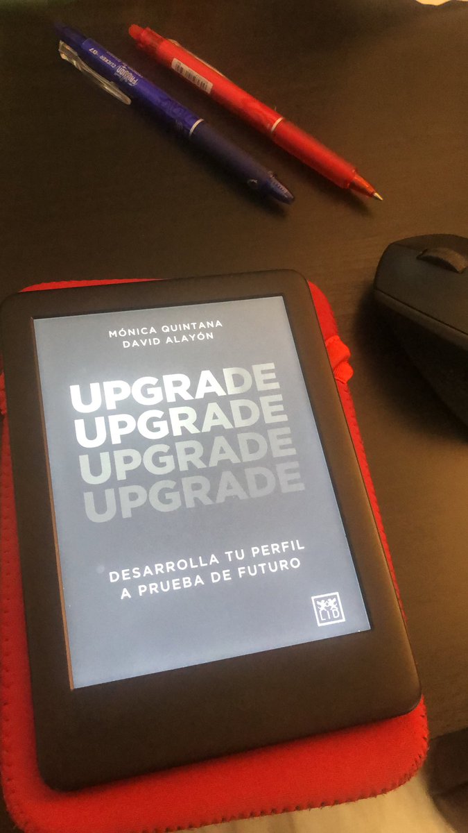 davidtuba10's tweet photo. Un buen amigo me ha recomendado el libro #upgrade, de @moquintana y @DavidAlayon.
Tras leer los primeros capítulos puedo decir que está encantando, por sus enfoques y conceptos.
#librotop
#LibrosRecomendados
#muyrecomendable https://t.co/ZcG2hctLKF
