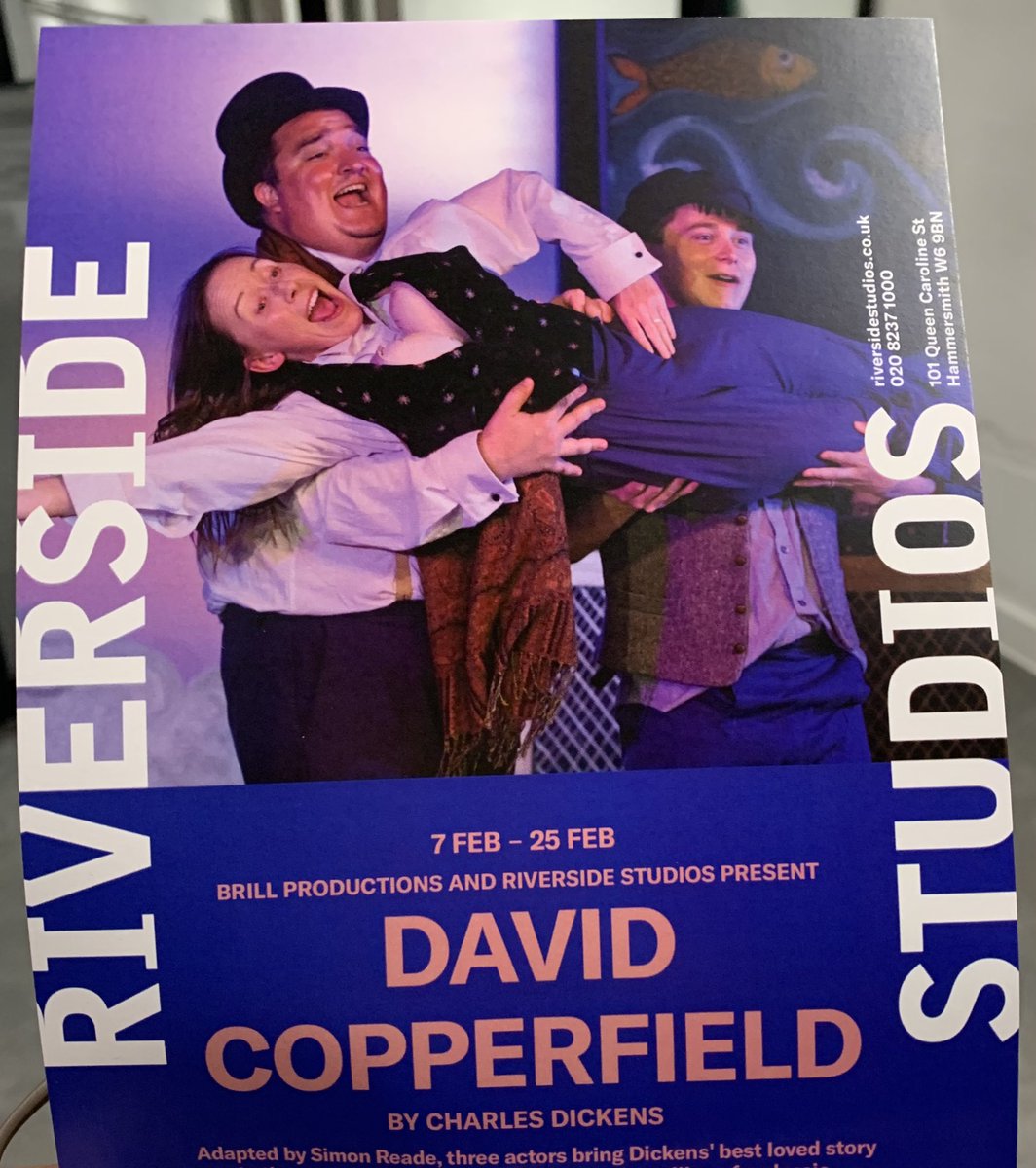 Aji_Noriko2020's tweet photo. Excellent 😃🎶
Highly recommended👏👏👏
#RiversideStudio #CharlesDickens 
#DavidCopperfield https://t.co/qWBVlHQAjw