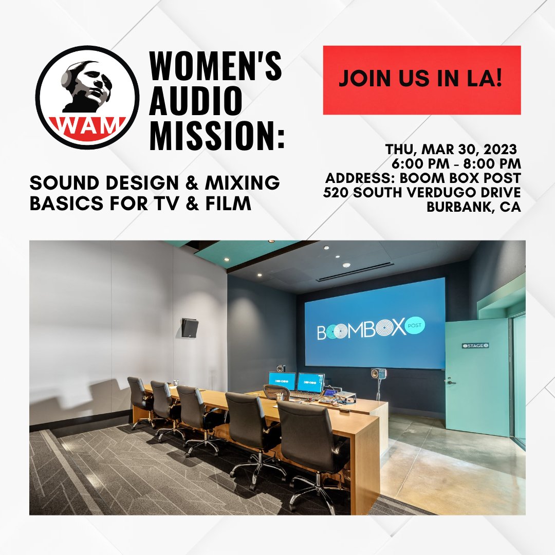 Womens Audio Mission on Twitter "WAM is excited to partner with