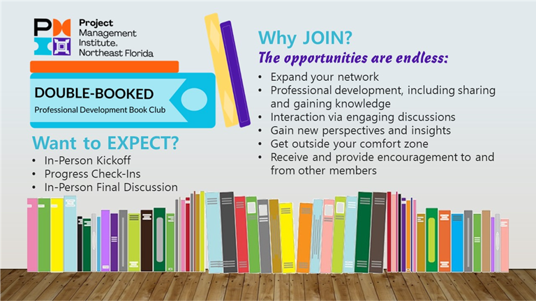 PMINEFL's tweet photo. Read with us! Connect with us by following the link to our latest read and when and where we will meet! See you soon!
We look forward to meeting you and connecting over a passion for reading and project management.https://t.co/jtSLTvzMhN https://t.co/EJ4sjUolrD