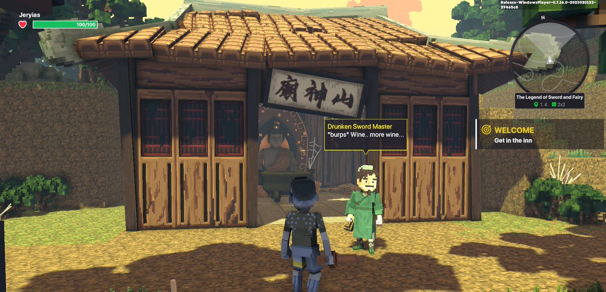 NFTwizrard's tweet photo. @TheSandboxGame I found the abandoned house in The Legend of Sword and Fairy! ⚔️ #LunarNewYearTSB https://t.co/rlCtjyw6wW