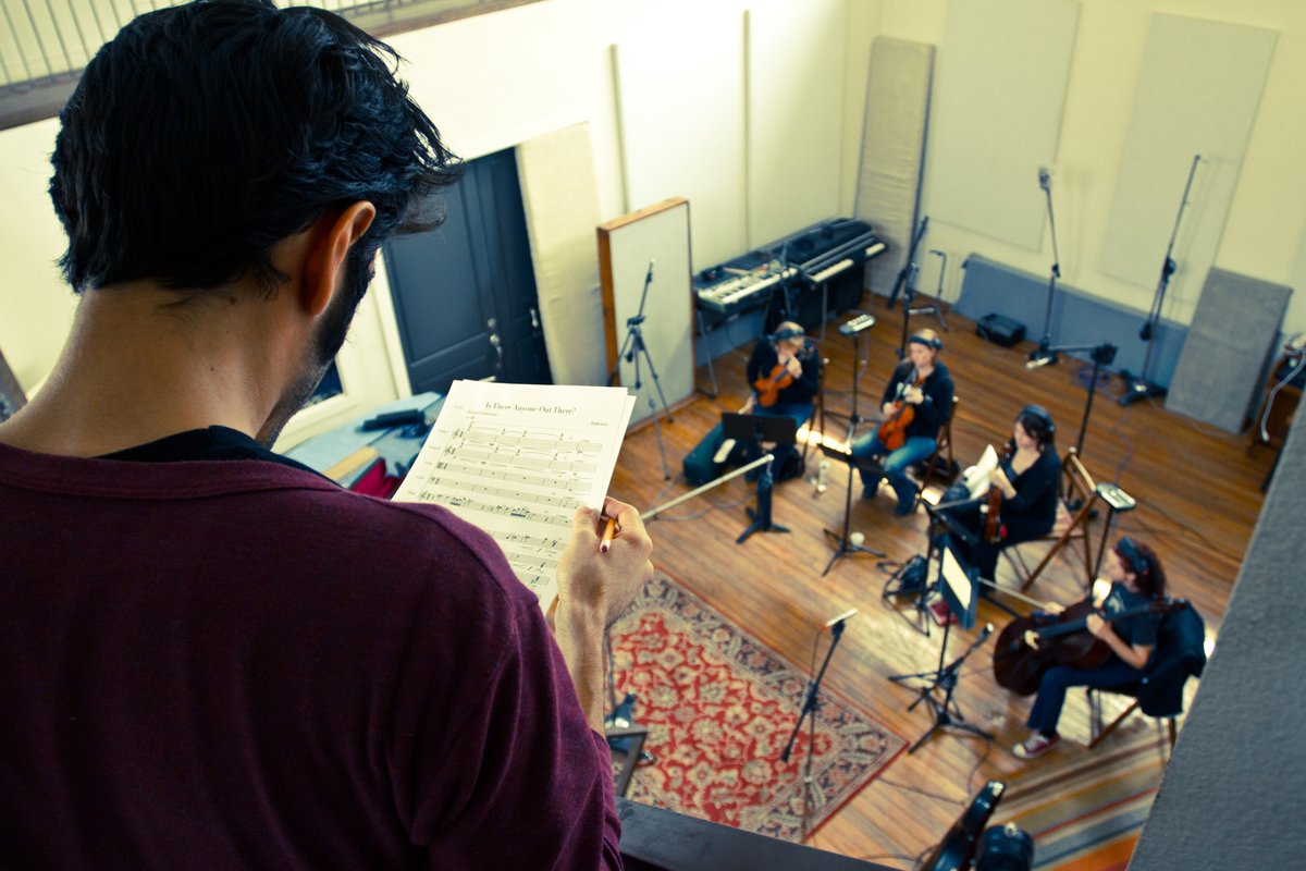 Throwback to recording strings at the magnificent @ChurchHousestudios in austin. If you're in the area looking for a fantastic space to record...✨🌟💥
.
.
#studios #recordingspace #indieartist #dosounds #wip #sync #newmusicalert #newalbum #studio #release #track #process