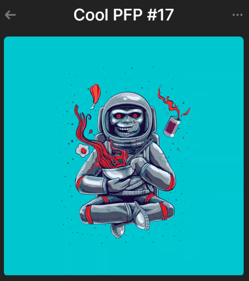 CreativSolana's tweet photo. Is this DOPE or what? #SolanaNFT #NFTs #pfpNFT https://t.co/K2yztfIRzq