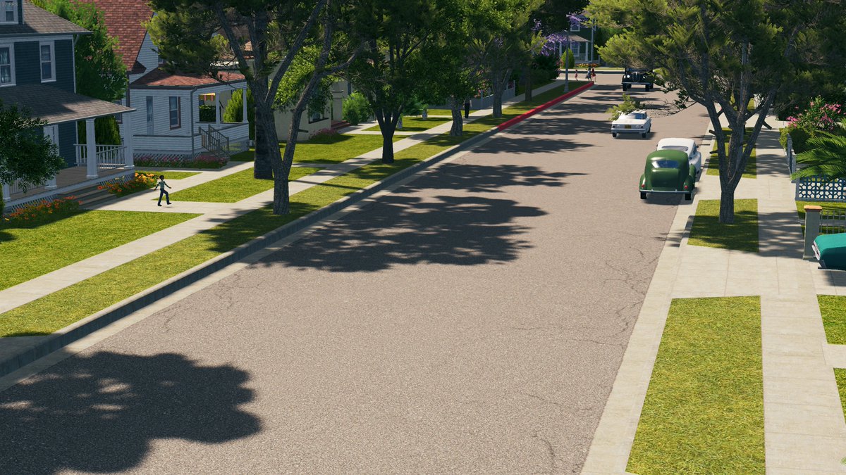 RELEASED: ROADWAY SUBURBIA for <a href="/CitiesSkylines/">Cities: Skylines</a> 
Network pack containing 10 suburban roads with different grass, sidewalk and road widths.

steamcommunity.com/sharedfiles/fi…

Screens by <a href="/TheGeze/">Gèze</a>