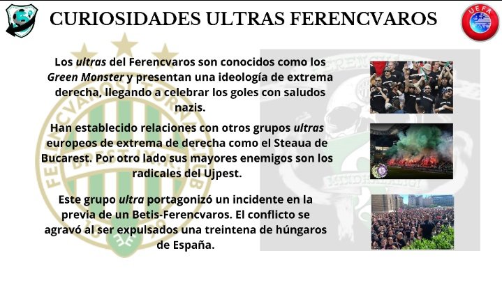 ElquintoCambio_'s tweet photo. 📢🧨¿Conocías algo del mundo de la animación ultra en Hungría?🇭🇺
👀Está ilustración sobre los ultras del Ferencvaros FC seguro que te aporta algunas curiosidades muy interesantes.🤫 https://t.co/g9VFlIi9VN