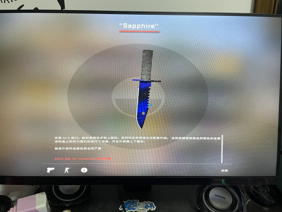Tom84798739's tweet photo. sapphire！！M9🔪#csgoskins https://t.co/klJJwTlRoh