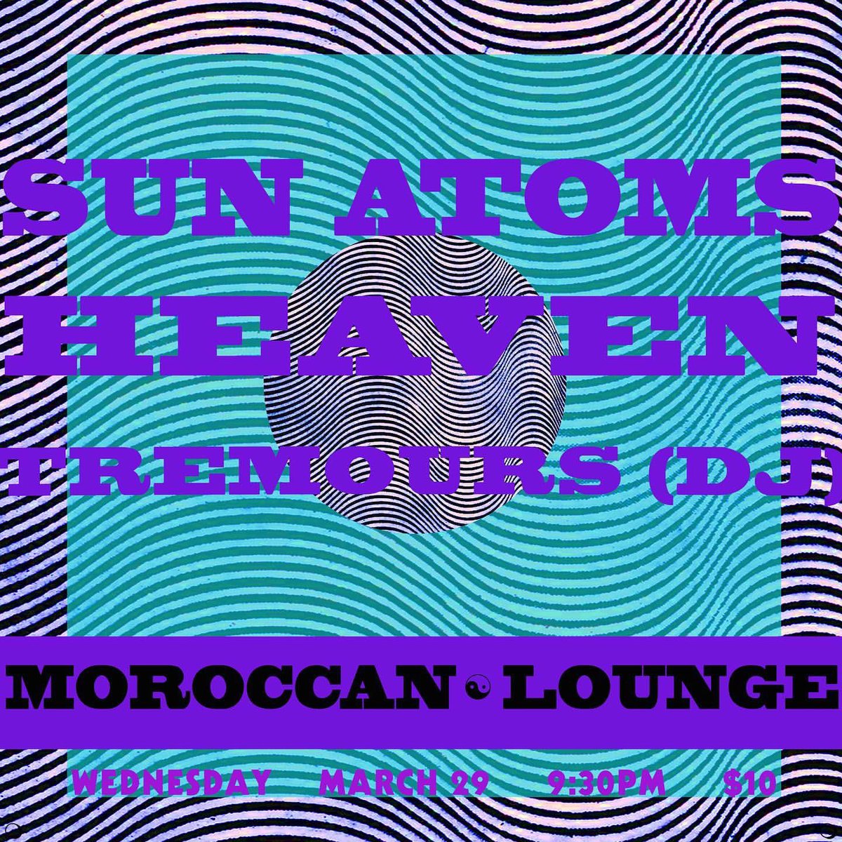 sun_atoms's tweet image. @moroccanlounge LA🚨STACKED ANNOUNCE🚨 don’t miss Sun Atoms, Heaven and a DJ set from Tremours on March 29th! Tickets on sale now
#LosAngeles #littlecloudrecords #sunatomstour #thankspete 
FULL ⚛️TOUR DETAILS SOON