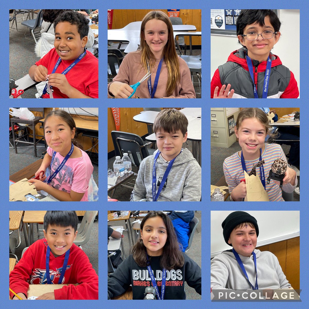 mrsberger1993's tweet photo. Our @BirkesCFISD 5th graders learned a lot and had fun at DaVinci Day!  #cfisdDVD #CFISDspirit https://t.co/hSkRt8JmnX