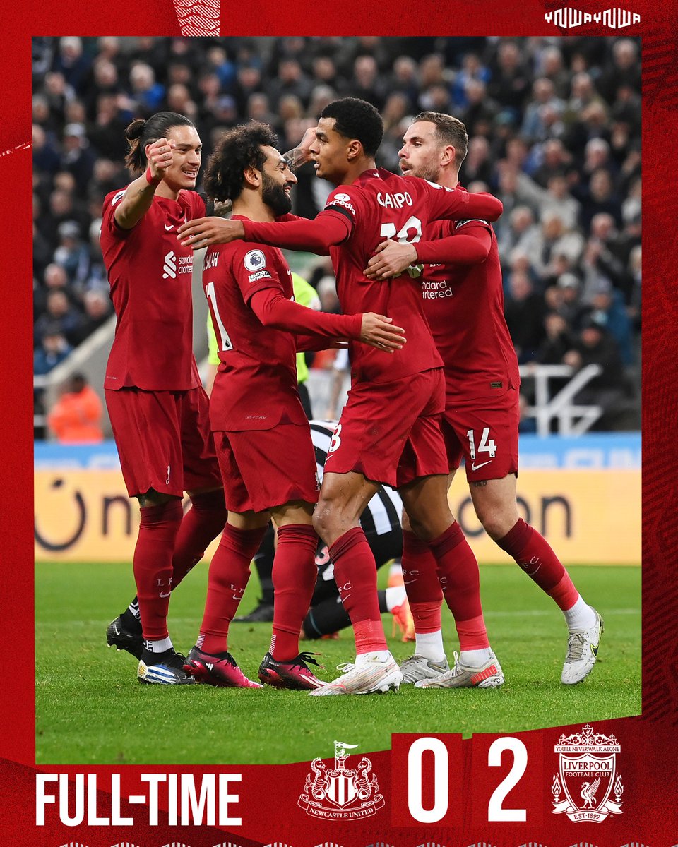 LFC's tweet photo. A big three points on the road 🙌

#NEWLIV https://t.co/typPxsawsx