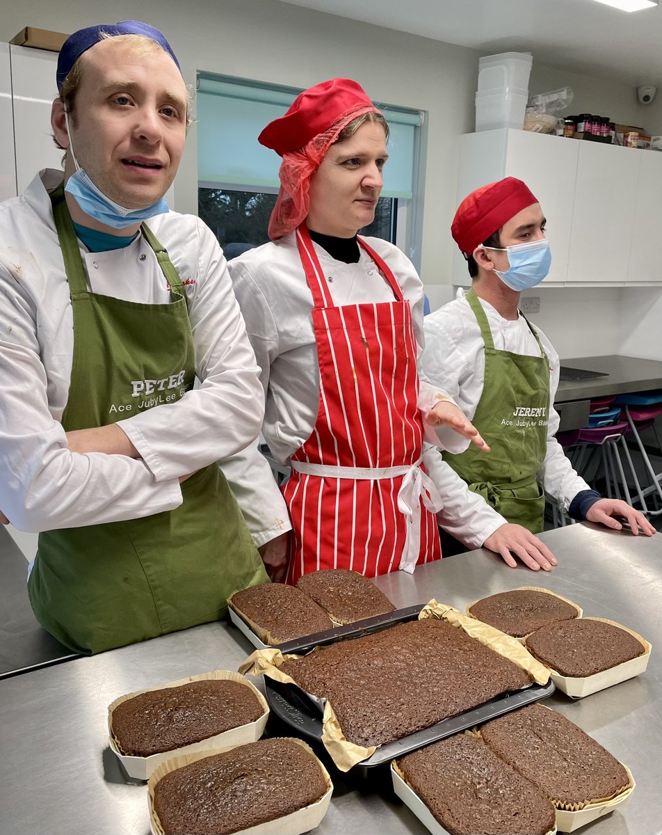 Big thanks to <a href="/ChrisGPackham/">Chris Packham</a> for moving insightful glimpse into #insideourautisticminds. Some of our autistic bakers have very little speech but see their joy and pride as they make the best #gingerallspicecake ever!