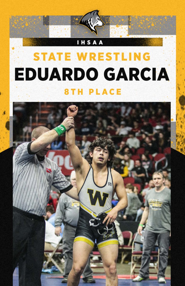 WintersetHusky's tweet image. At 160 pounds Eduardo Garcia finishes his senior season with an 8th place State medal!  Garcia completes his senior season with a 41-12 record!  Congrats on a great season and career!